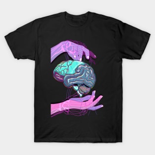 Handle With Care - Brain T-Shirt